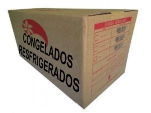 Caixa de Papelão para Produtos Congelados ou Refrigerados